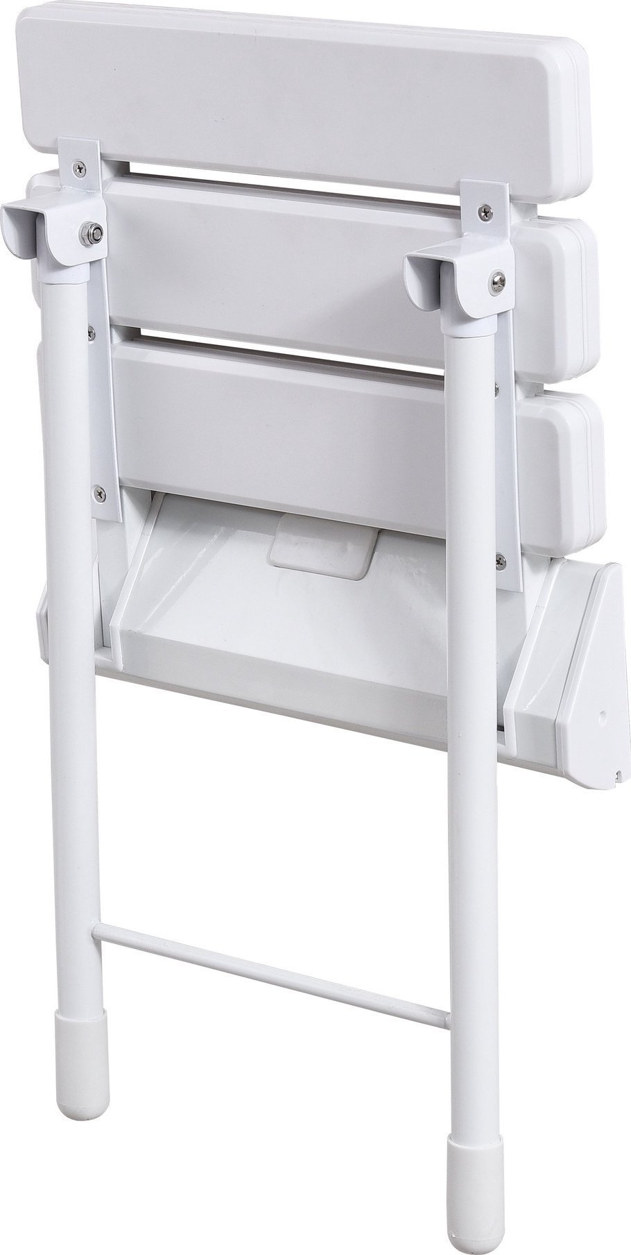 Sourcing WHITE SHOWER SEAT WITH LEG. A-7