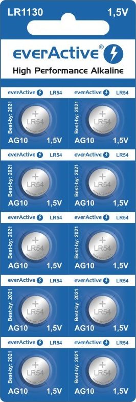 EverActive Bateria mini LR54 10 szt.