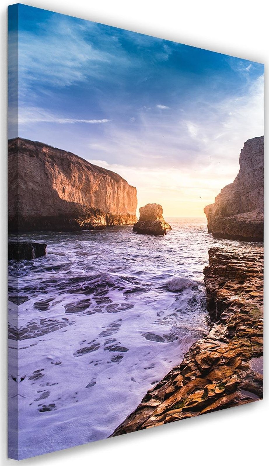 Feeby Obraz na płótnie - Canvas, Ocean i skały 60x90