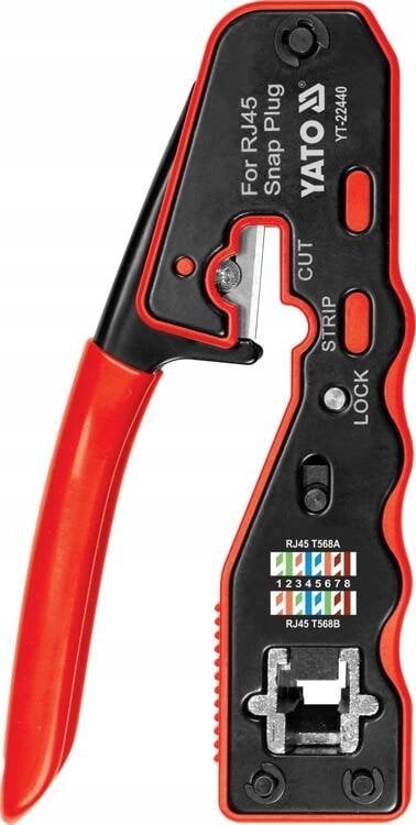 Yato YATO SZCZYPCE DO ZACISKÓW RJ45 PRZELOTOWYCH