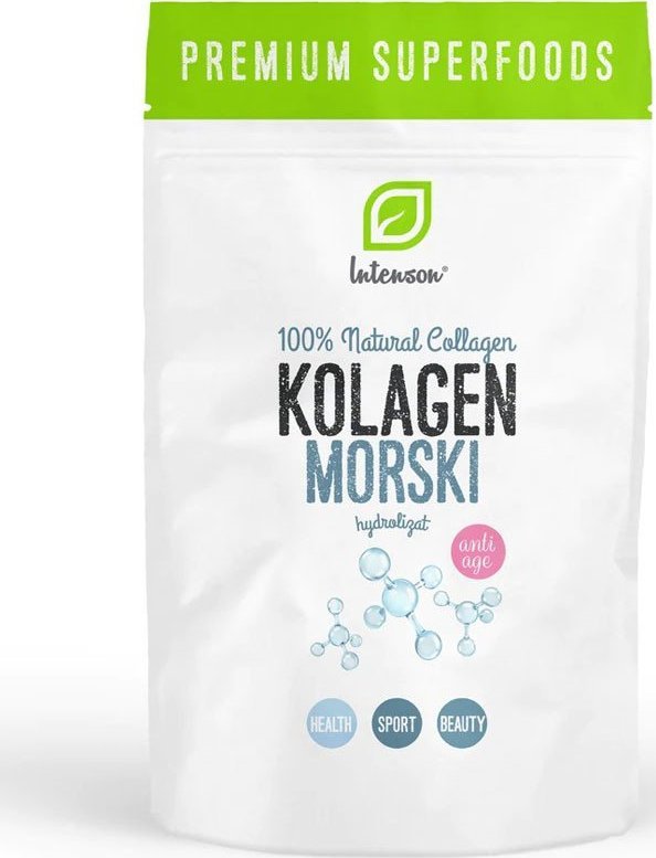 Intenson INTENSON 100% Natural Collagen Kolagen Morski Hydrolizat 60g