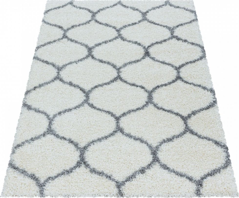 Ayyildiz Hali Dywan do salonu, sypialni Shaggy Kremowy SELSA Prostokąt 280x370 cm