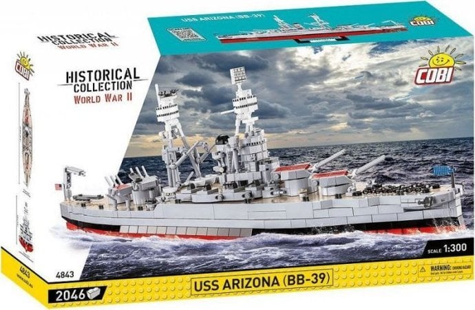 Cobi COBI USS Arizona (BB-39) Construction Toy (1/300 Scale)