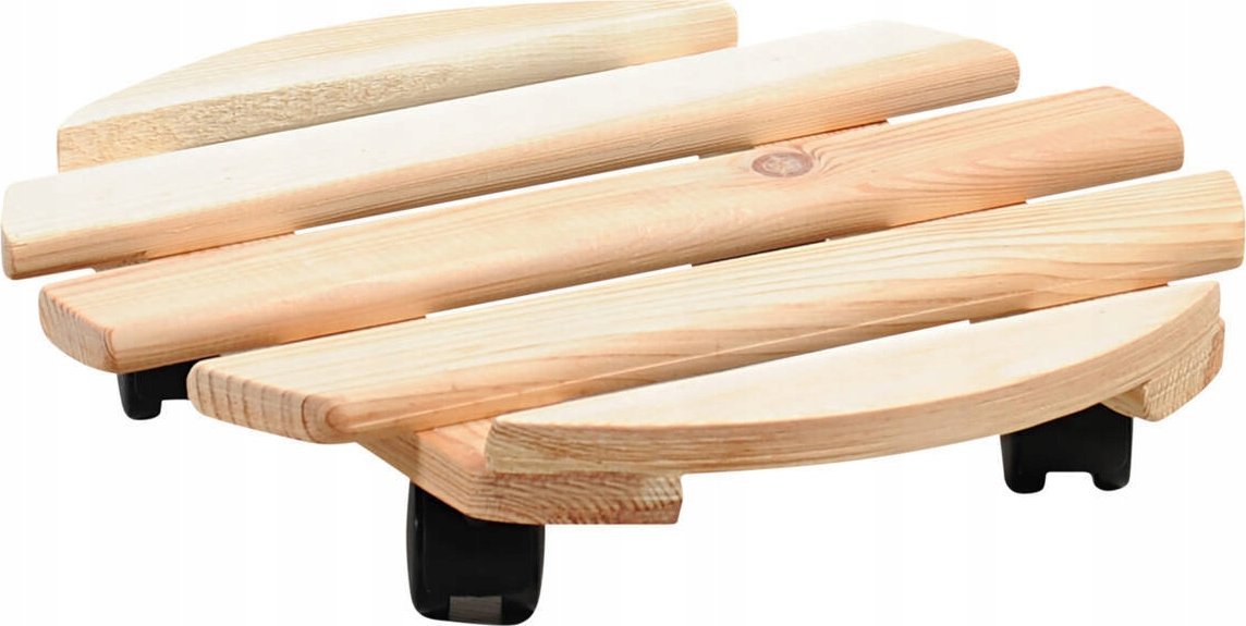 Kesper Mobilna podstawka pod donicę, drewno sosnowe, 100 kg