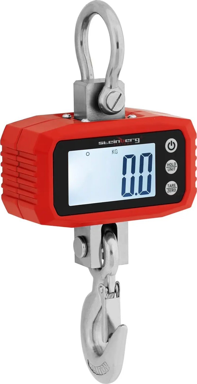 Steinberg Waga hakowa podwieszana magazynowa LCD 1000 kg / 100 g Waga hakowa podwieszana magazynowa LCD 1000 kg / 100 g