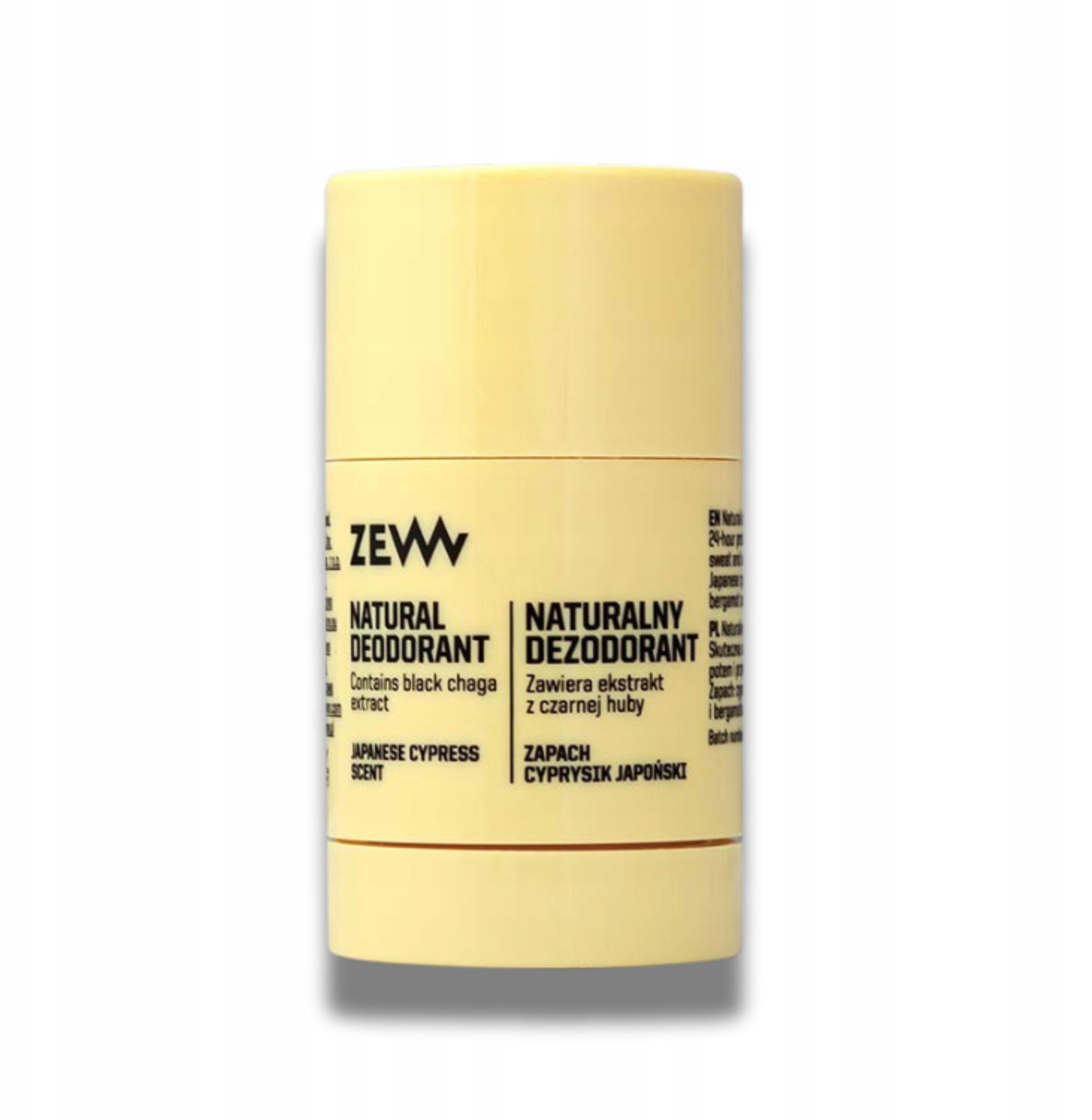 ZEW FOR MEN_Naturalny dezodorant w sztyfcie Cyprysik Japoński&Bergamotka 30g