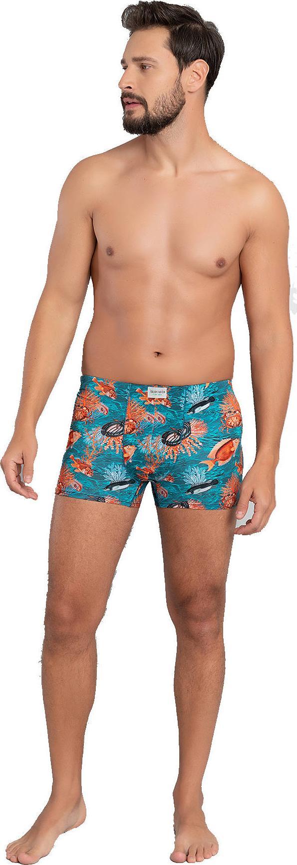 Italian fashion Bokserki męs. KRAB r.4-8 L