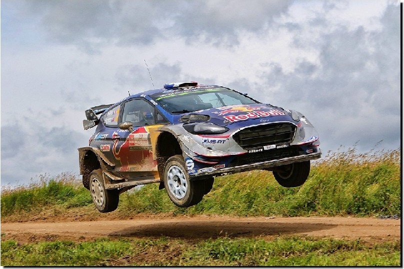Top Racing Fotoobraz Sebastien Ogier / Julien Ingassia - Ford Fiesta WRC 60 x 40 cm