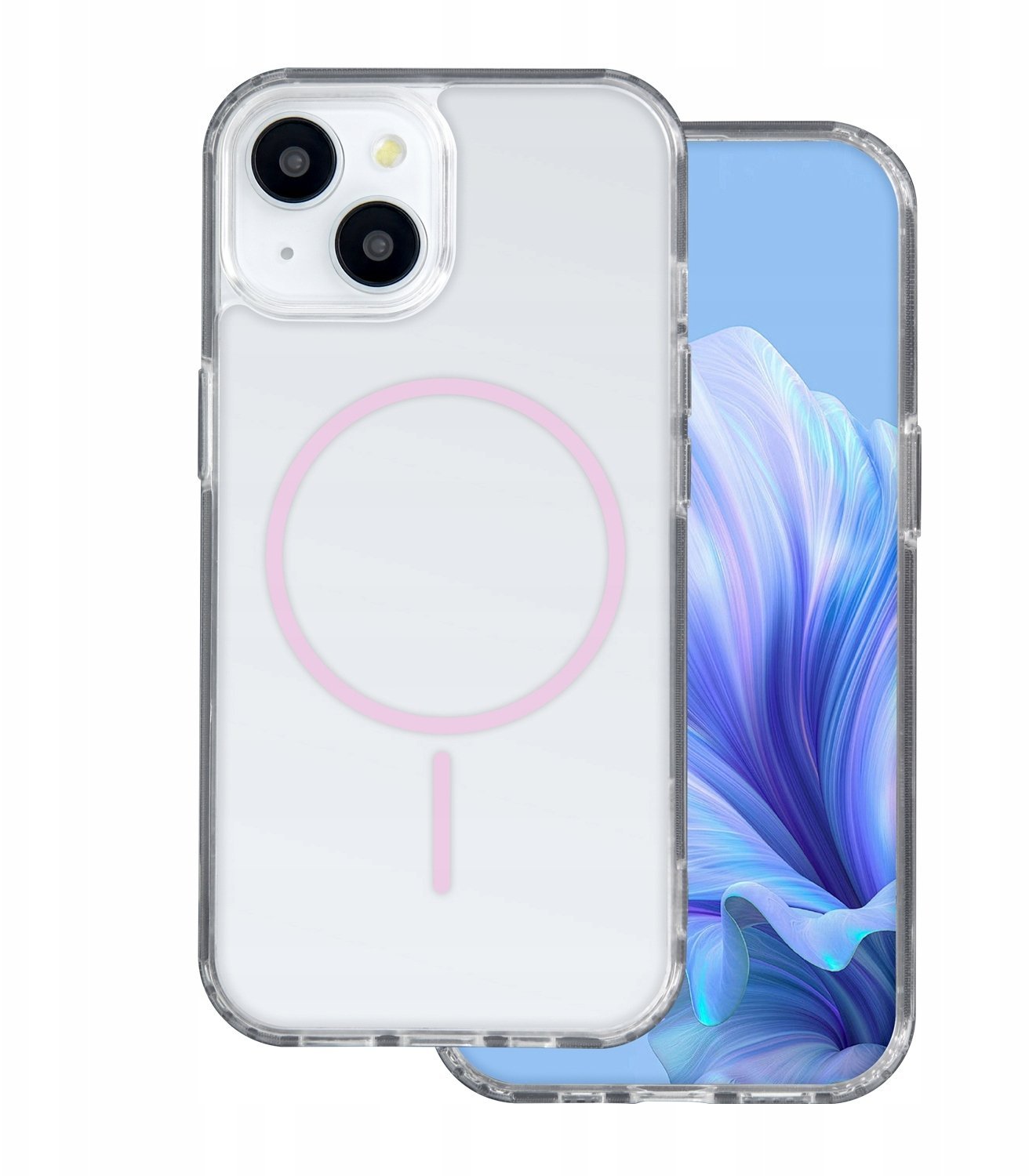 Nakładka Anti Shock Thin Magsafe case do iPhone 13 różowy