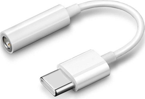 Adapter USB USB-C - Jack 3.5mm Biały (30422)