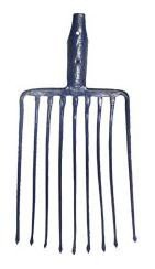 Widły 9-zębne z kulką do ziemniaków