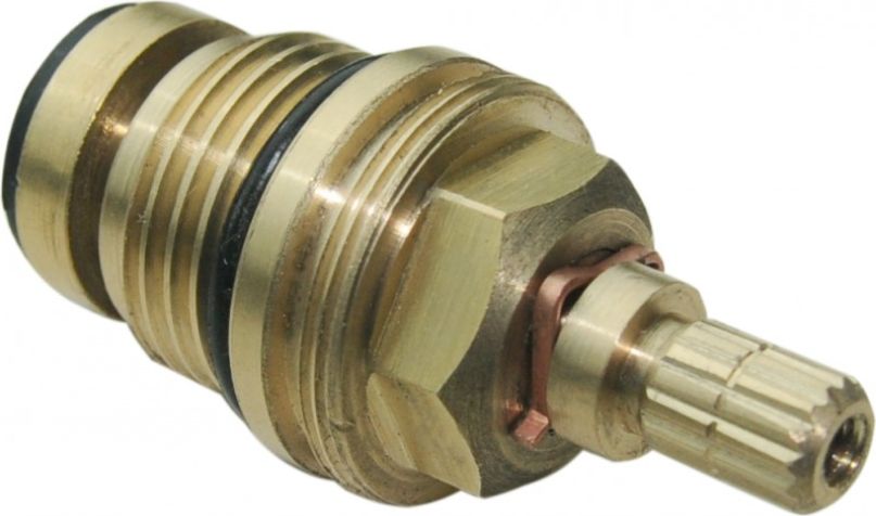 Hydroland głowica suwakowa do baterii dwuuchwytowej 1/2 z otworem, długi frez, dla śruby (GŁ.S.1/2.F-H-DF)