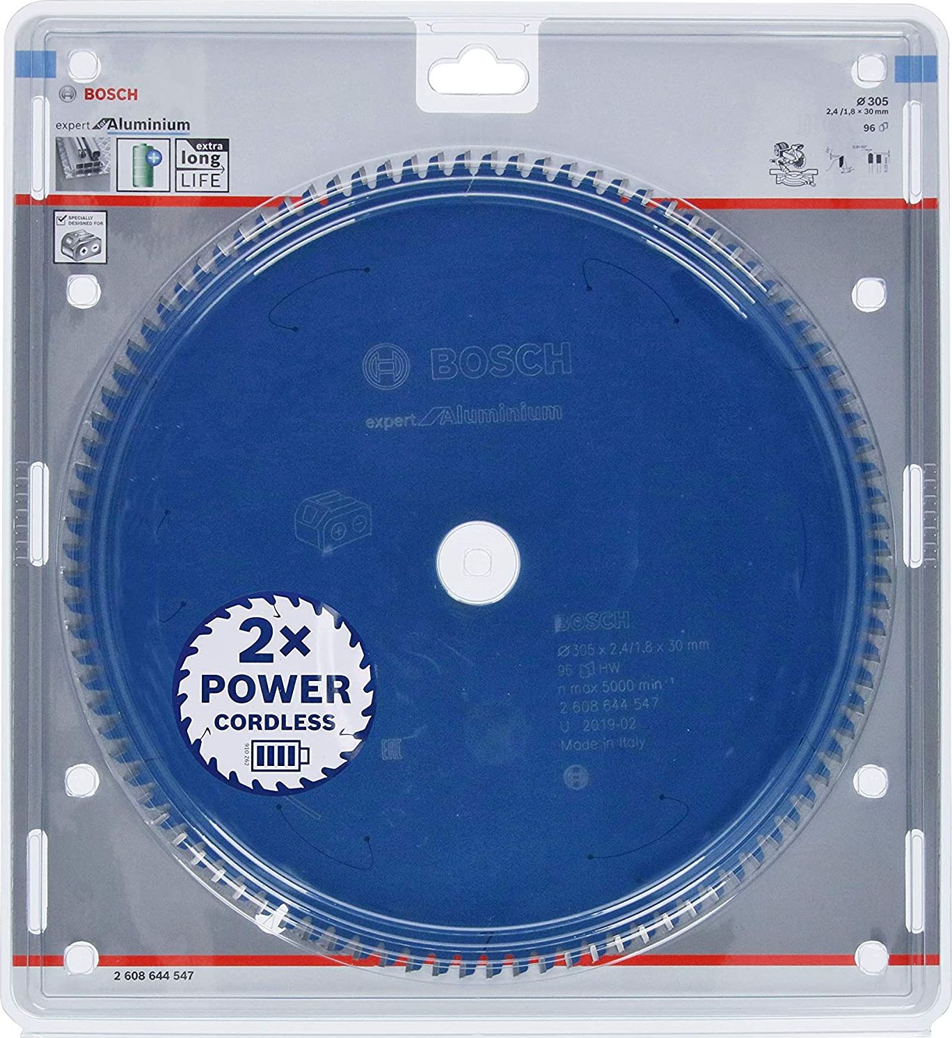 Bosch Bosch circular saw blade EfA 305x30x2.4 / 1.8x96T - 2608644547