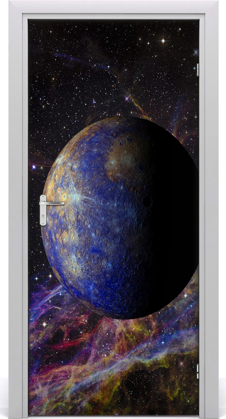 Tulup Fototapeta samoprzylepna na drzwi 95 x 205 cm Merkury