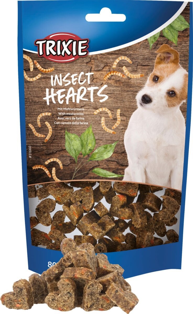 Trixie Insect Hearts 80g