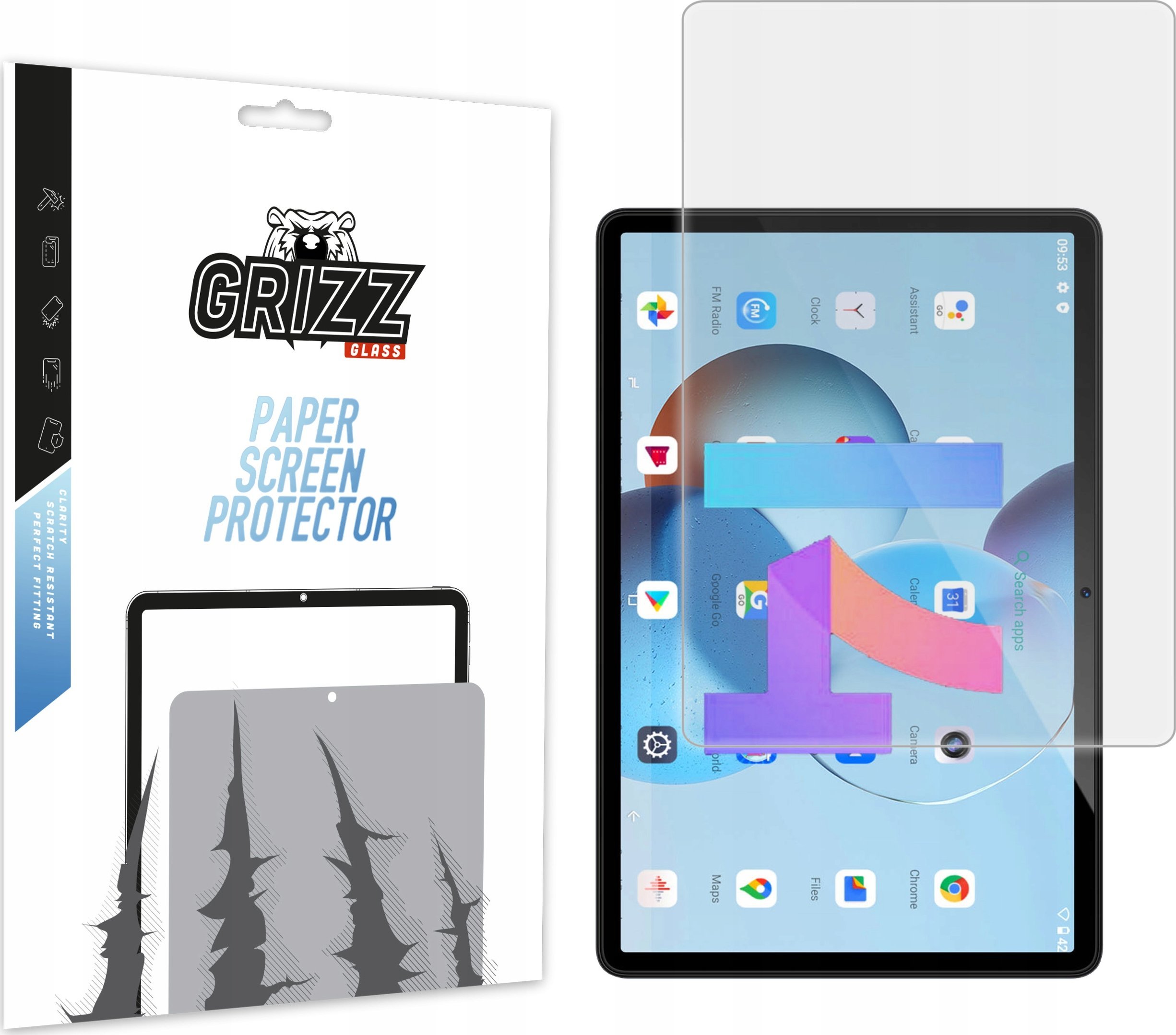 GrizzGlass Folia matowa GrizzGlass PaperScreen do Doogee T30E