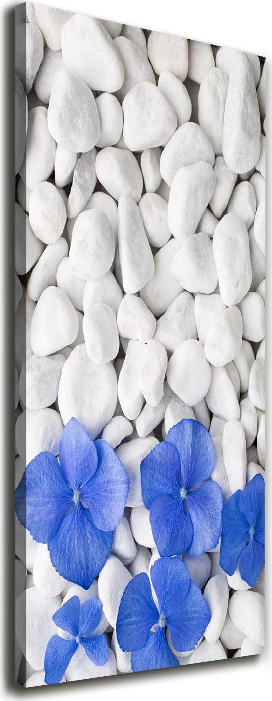 Tulup Obraz Na Płótnie 50x125 Obraz Canvas Hortensja kamienie