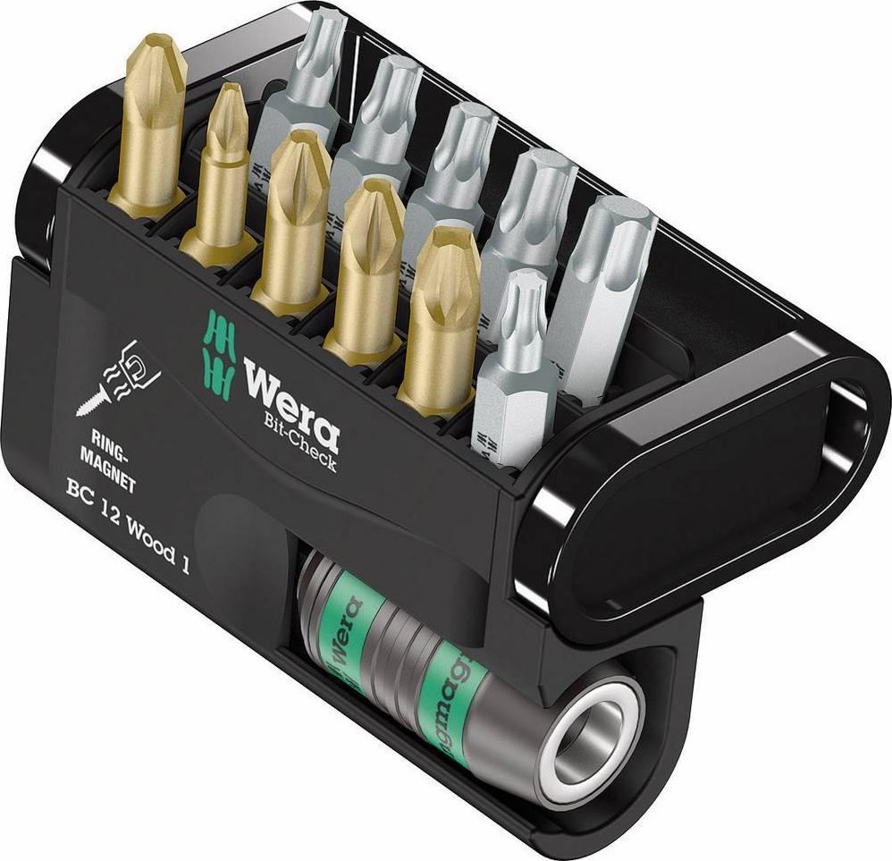Wera WERA Bit-Check 12 Wood 1 Bit set