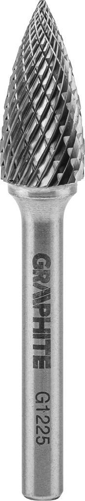 Graphite FREZ DO METALU HM TYP G (OSTROŁUKOWY OSTRY) 12 X 25 MM TRZPIEŃ 6 X 45 MM 55H375 GRAPHITE