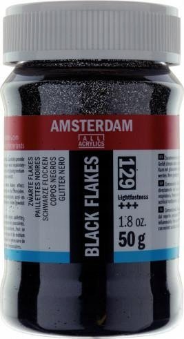 Artequipment Amsterdam Black Flakes 50 G 129 Jar 75 ml