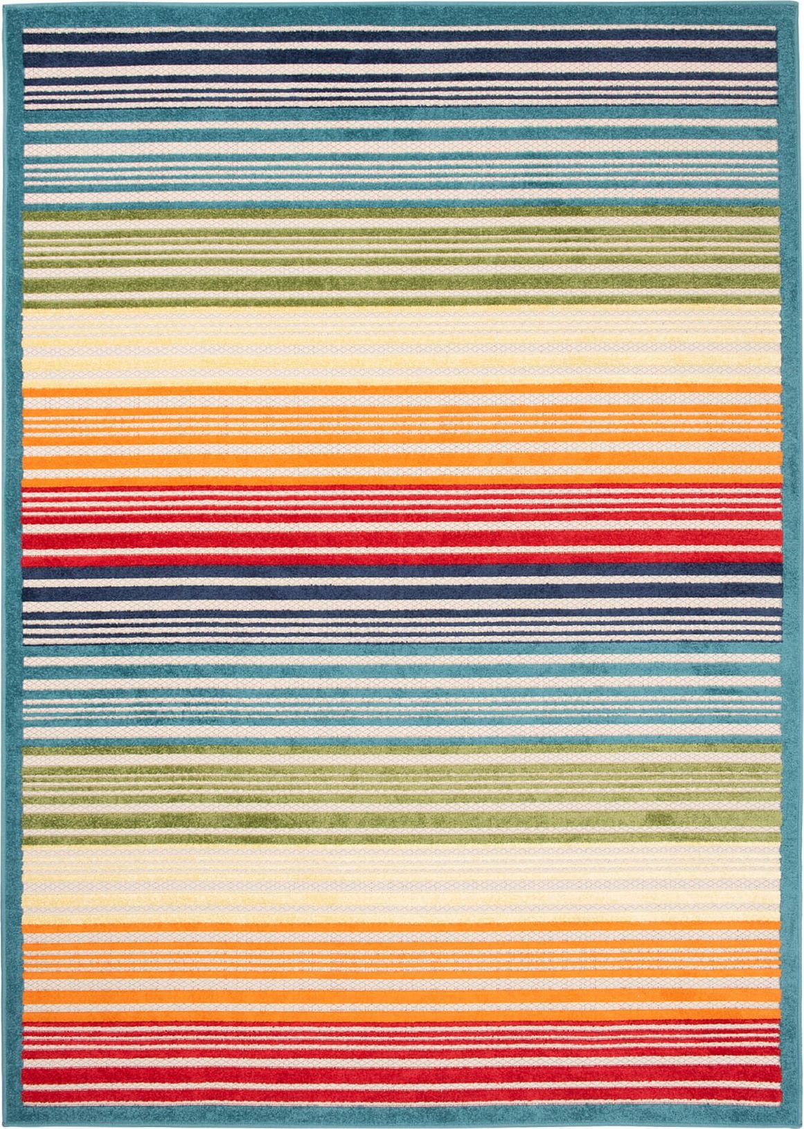 Carpetpol Dywan nowoczesny sznurkowy pasy ED58A CREAM AVENTURA FVP (0.80*2.00)