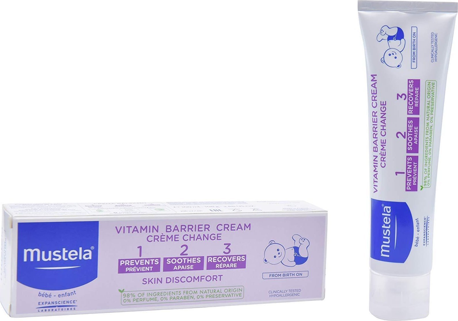 MUSTELA_Hydra Baby Facial Cream nawilżający krem do twarzy dla dzieci i niemowląt 100ml