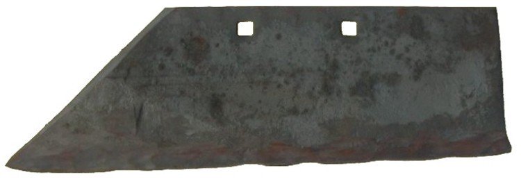 Lemiesz 2-otworowy klepany ze stali resorowej