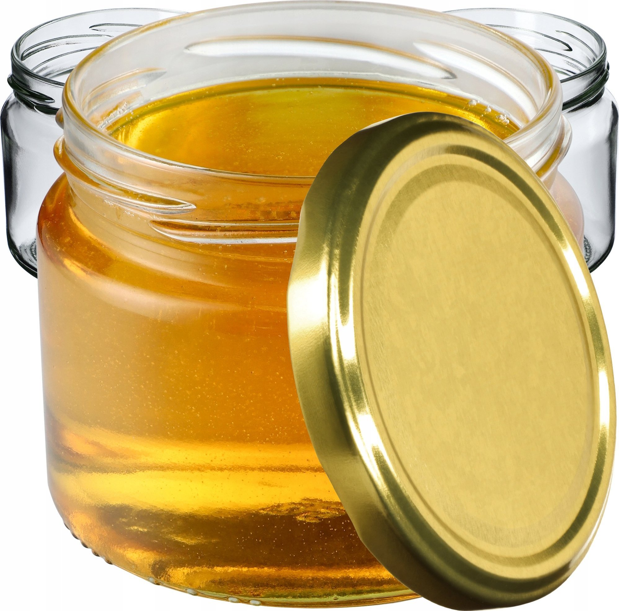 Kadax 20x Słoik Szklany 330 ml Dżem Miód Wieczko fi82