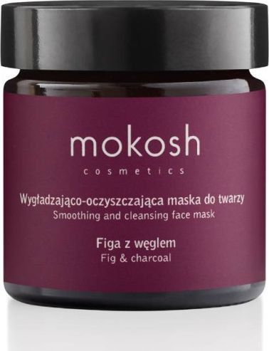Mokosh Wygładzająco-oczyszczająca maska do twarzy Figa z węglem 60 ml