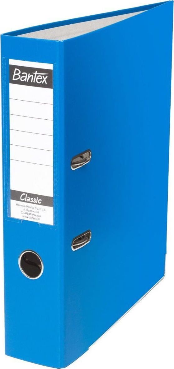 Segregator Bantex Classic dźwigniowy A4 75mm niebieski (400044104)