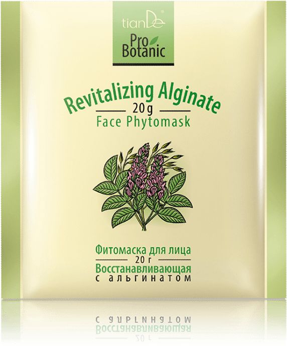 Tiande Fito-maseczka do twarzy “Regenerująca z alginatem” 20g