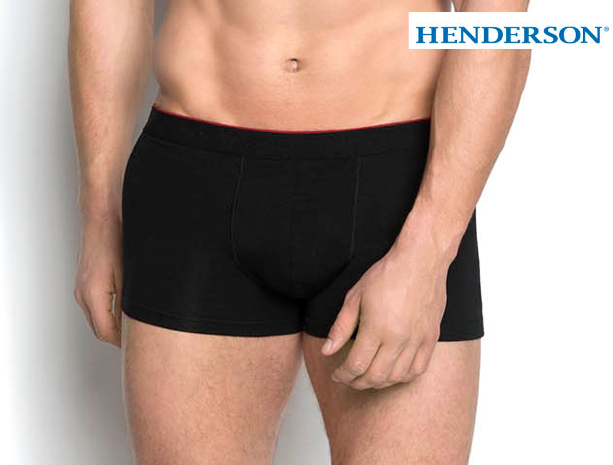 Esotiq & henderson Bokserki red line 18724 99x czarne r. XXL