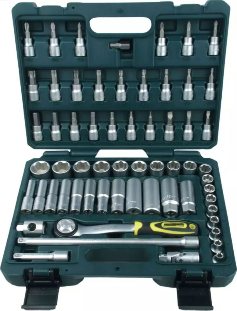 Zestaw narzędzi Bruder Mannesmann M2045 61 el. (408536)