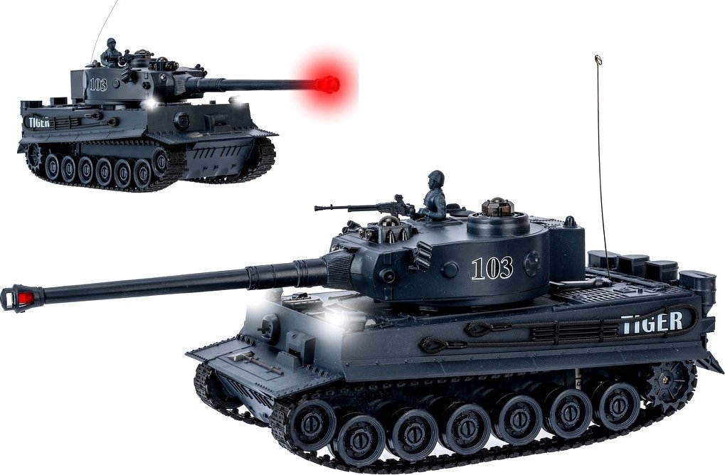 CZOŁG ZDALNIE STEROWANY NA PILOT RC Św. Dźw. Duży