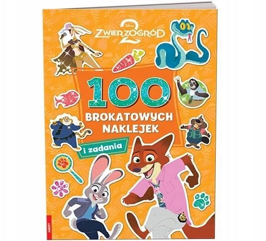 Ameet Zwierzogród 2. 100 Brokatowych Naklejek