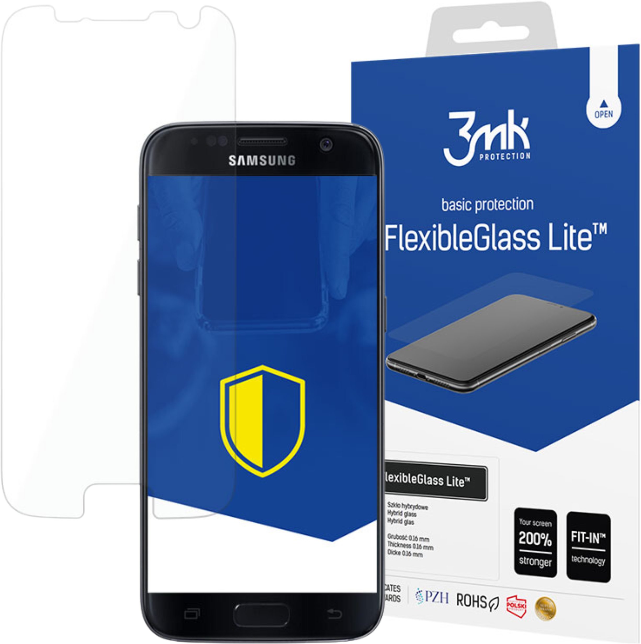SAMSUNG GALAXY S7 - 3MK FLEXIBLEGLASS LITE