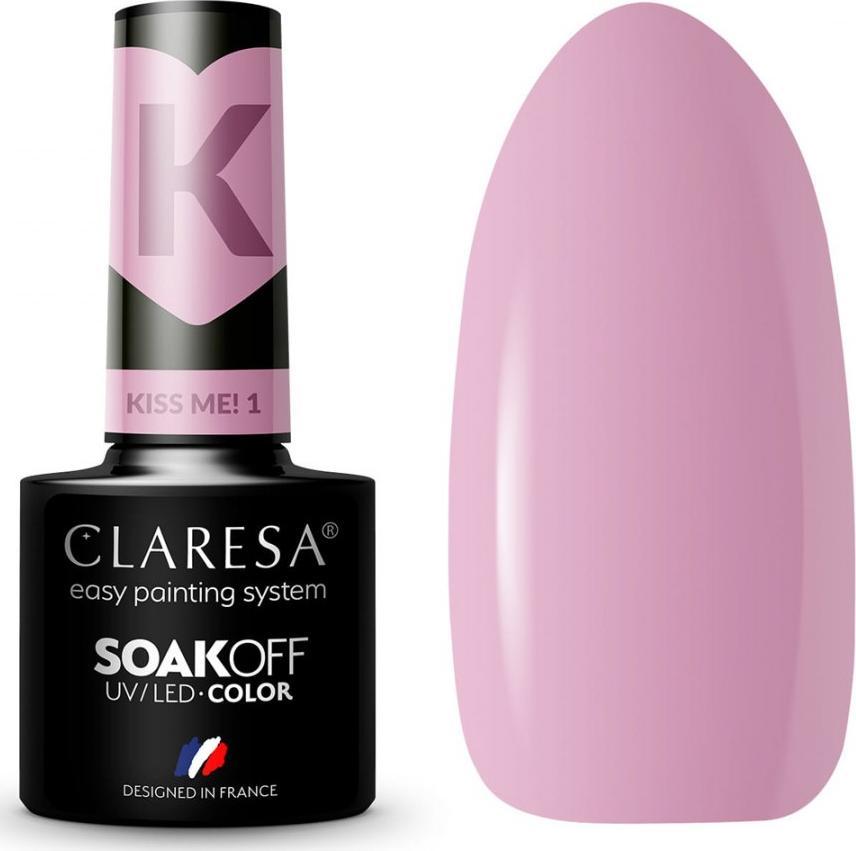 Claresa CLARESA lakier hybrydowy Kiss Me! 1 -5g