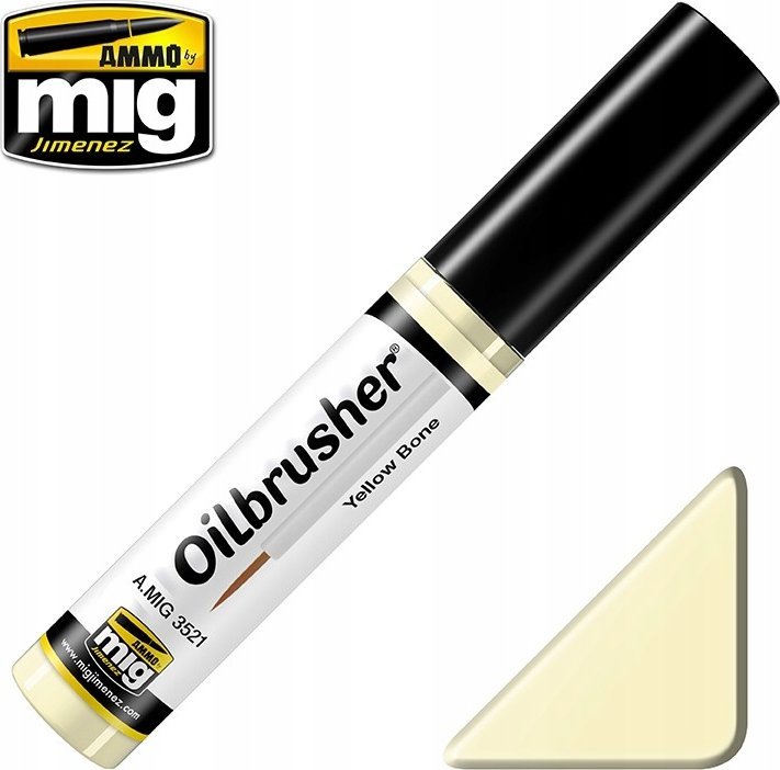 Vallejo Ammo: Oilbrusher - Yellow Bone (10 ml)