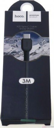 Kabel USB Hoco USB-A - microUSB 2 m Czarny (X20)