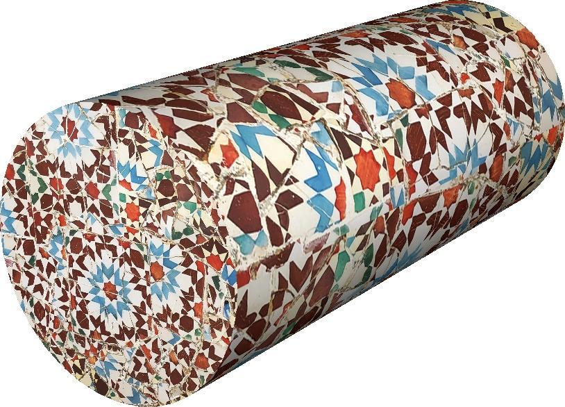 Bertoni-arco Poduszka Wałek - KATALONIA - 15x40 cm