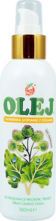 Nami Olej z korzenia łopianu z ziołami mocne włosy, zdrowa skóra 150ml NAMI