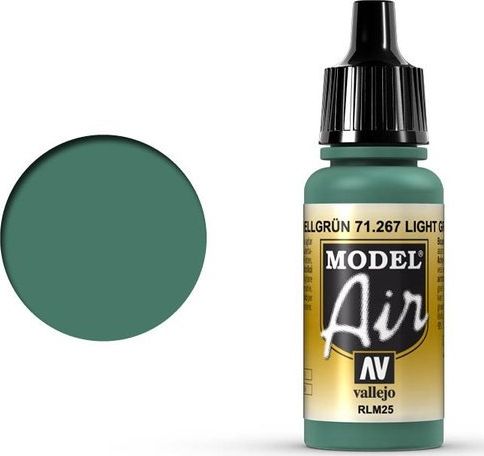 Vallejo Vallejo Model Air Light Green RLM25 71.267 uniwersalny