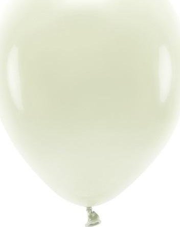 Party Deco Balony Eco kremowe 30cm 100szt (513496) - 5900779134126