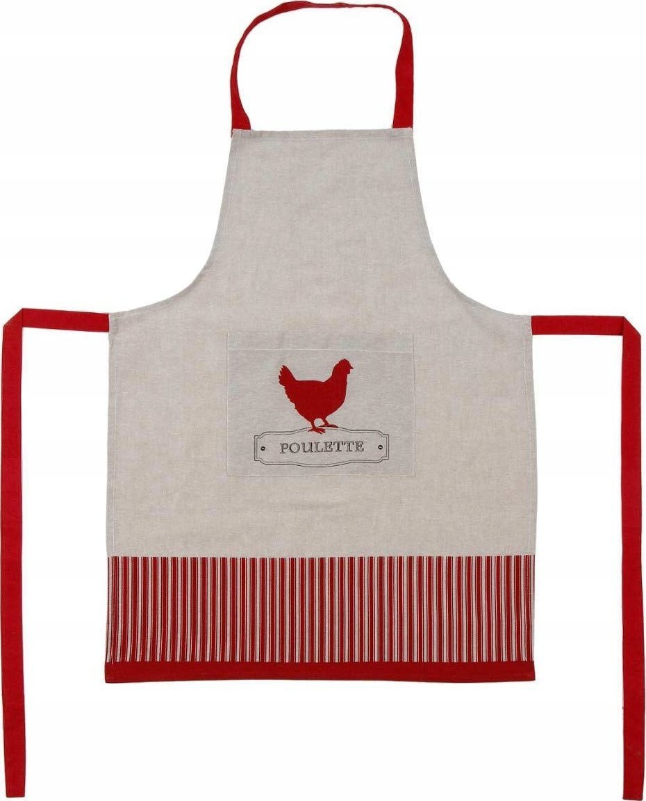 Secret de Gourmet Fartuch kuchenny POULETTE, bawełniany, 60 x 80 cm