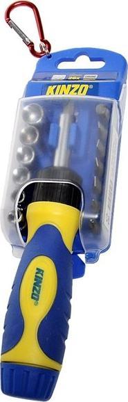 Kinzo Kinzo - Wkrętak z wymiennymi końcówkami 26 szt.