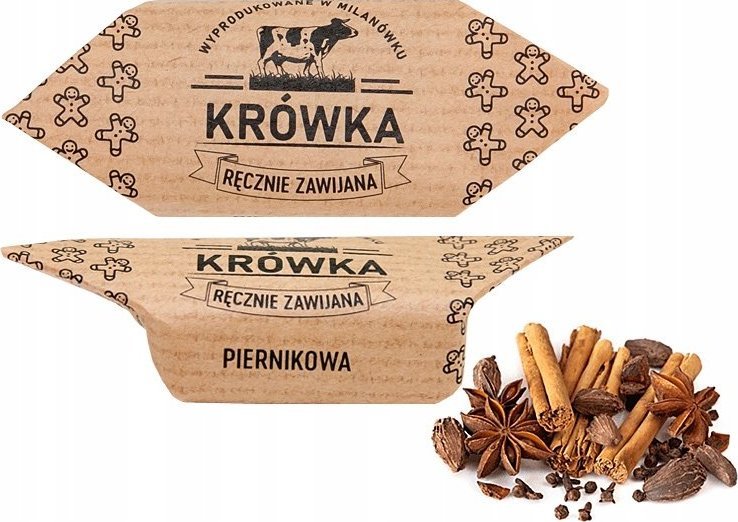 B&B Słodycze z Pomysłem Krówki ciągutki piernikowe 0,5kg