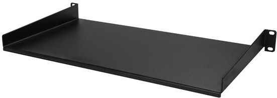 StarTech Półka 10" 1U Czarna (CABSHELF1U10)