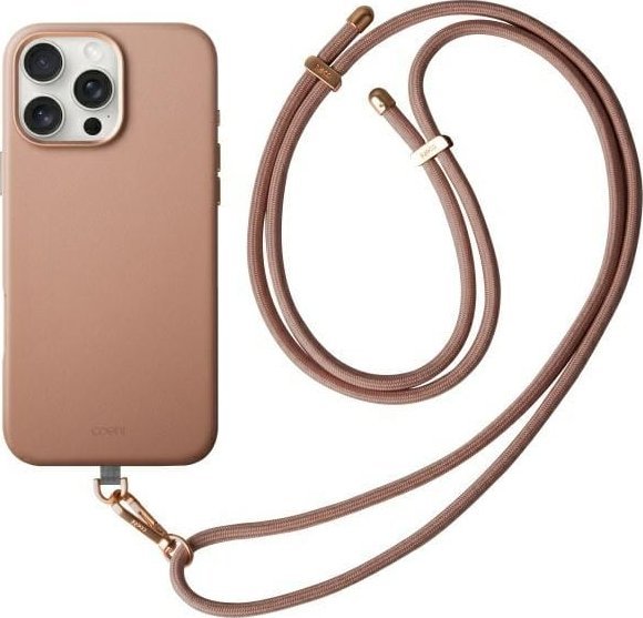 Uniq UNIQ etui Coehl Muse iPhone 16 Pro Max 6.9" Magnetic Charging dusty nude