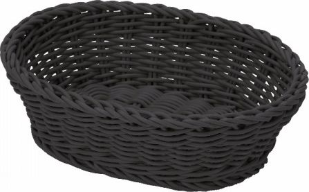 Saleen Saleen. wodoodporny owalny koszyk. 25.5x19x8cm. czarny. 02056019101