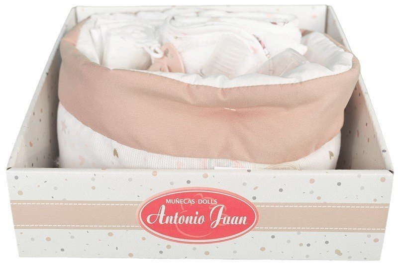 Koszyk akcesoriów dla lalki z jednorożcem Antonio Juan 92323